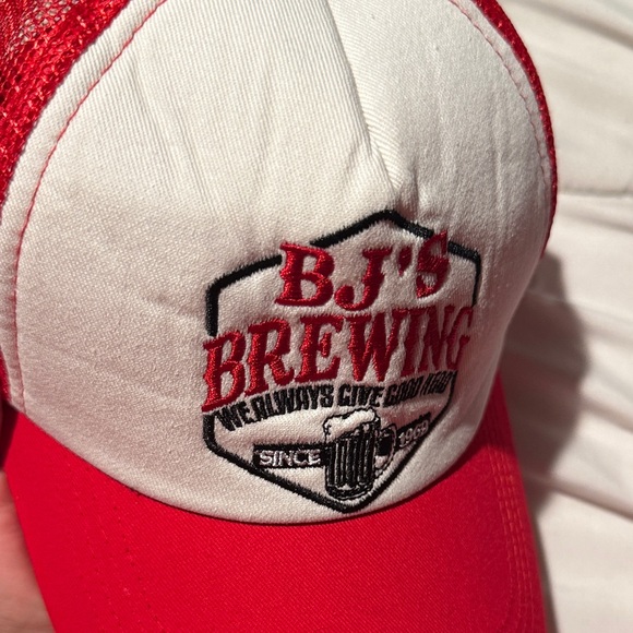 BJ's Brewing Red and White Trucker Hat - Picture 8 of 8